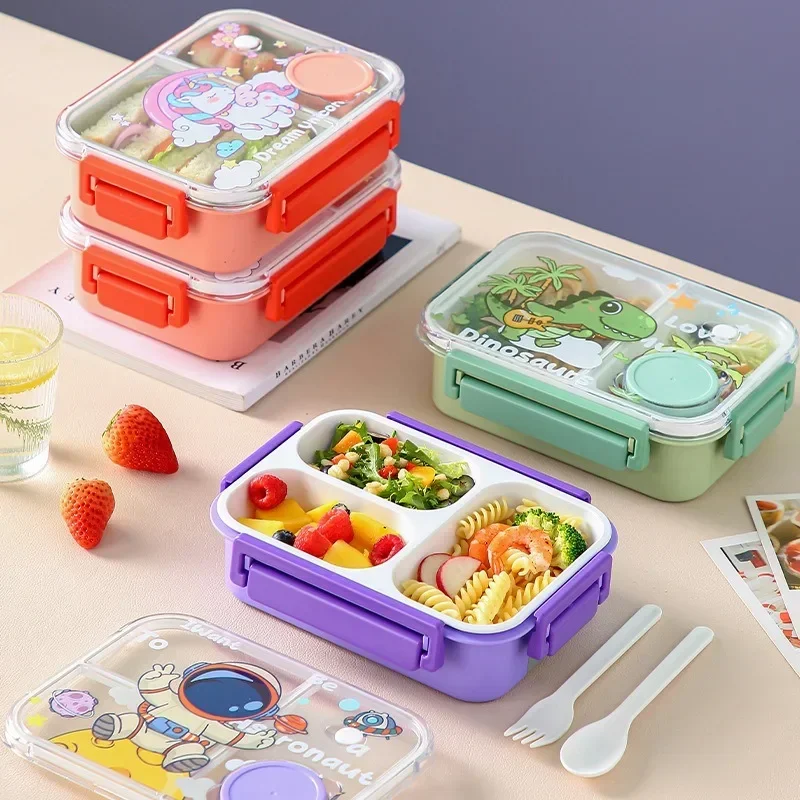 Food Snacks For Toddlers - Lancheira bento de desenho animado de