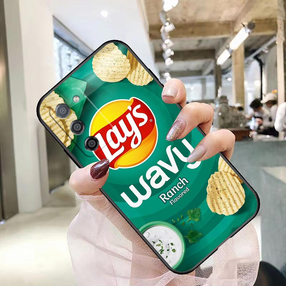 Capa de Telefone para OPPO A5X - Logo Food Snack avaliação e preço