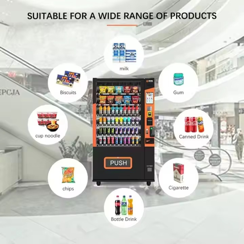 Máquina de Venda Automática In - Food Snacks Vending Machine avaliação e preço