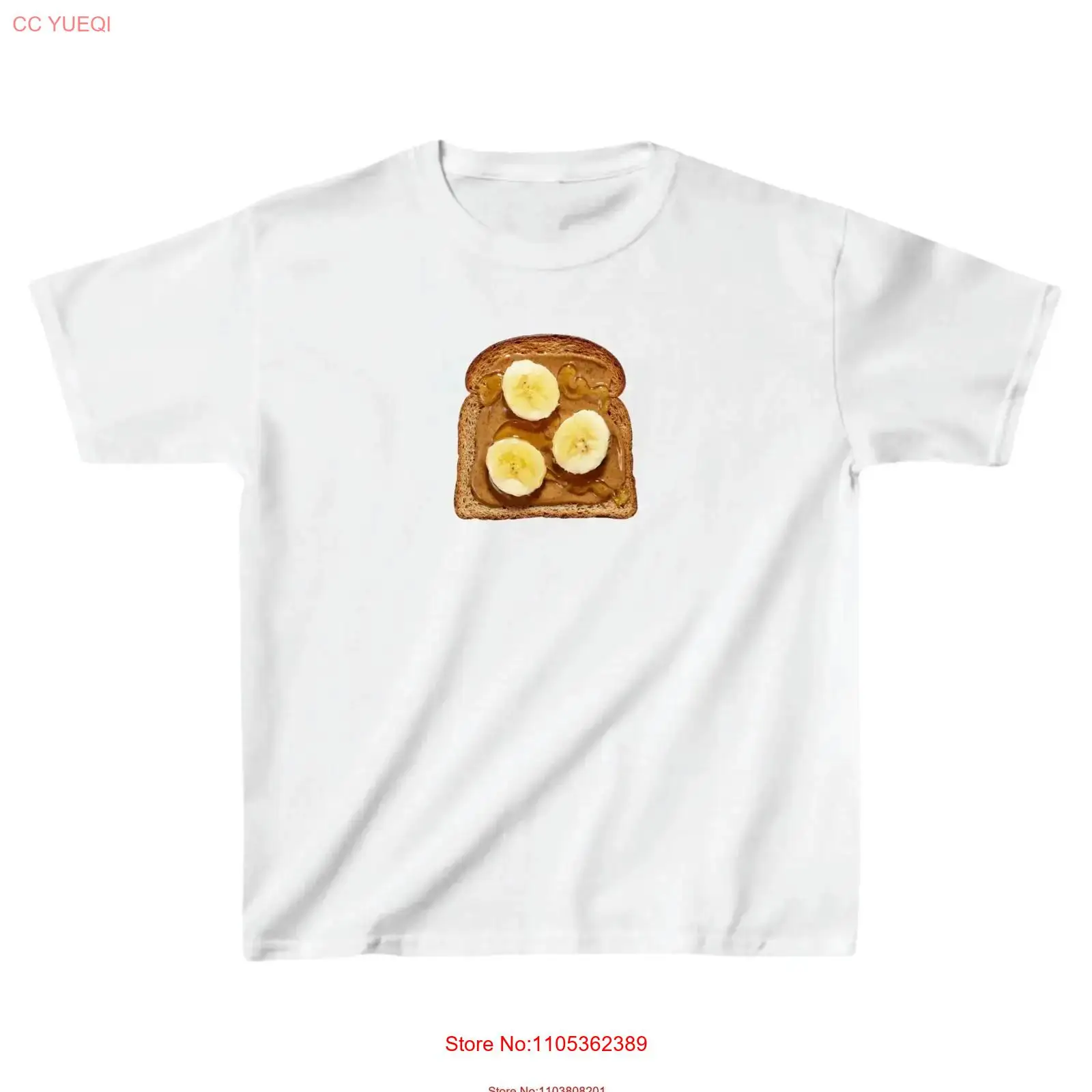 Camiseta Infantil Cropped com  - Peanut Butter Snack avaliação e preço