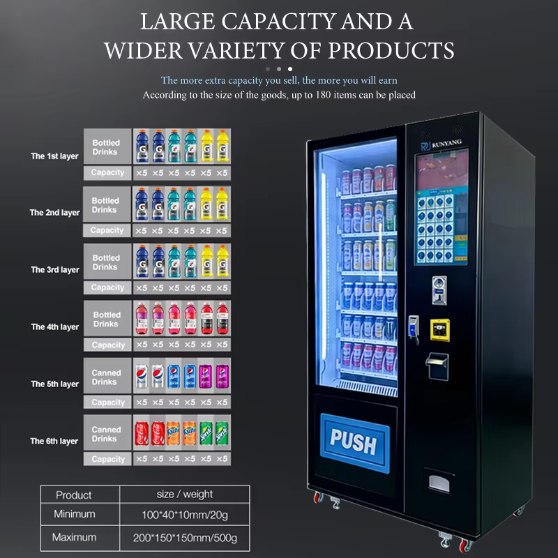 Máquina de Venda Automática RU - Logo Food Snack avaliação e preço